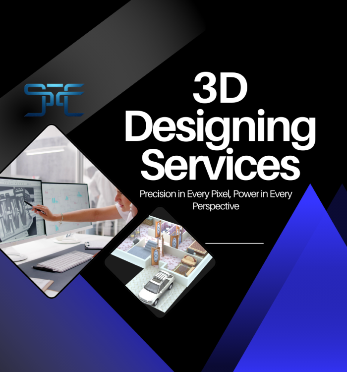 SGSC Technologies delivers high-quality 3D Designing Services that turn concepts into stunning visual realities. Whether it’s product modeling, architectural visualization, or custom 3D assets, we bring precision and creativity to every project. Our expert designers use advanced tools to create lifelike and detailed 3D representations. With SGSC, your ideas don’t just take shape — they come to life.
