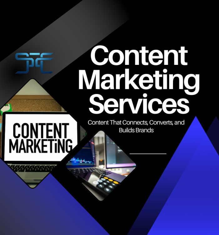 SGSC Technologies delivers strategic Content Marketing Services that attract, engage, and convert your target audience. Our team creates high-quality content tailored to your brand voice, goals, and industry. From blogs to case studies and social posts, we build trust and drive traffic. Empower your brand with content that speaks and sells.