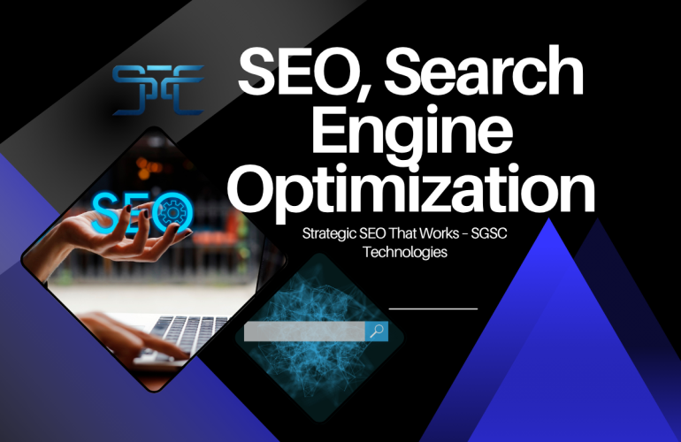 SGSC Technologies offers comprehensive SEO solutions, combining both online and offline SEO strategies to maximize your brand's visibility. Our online SEO services include keyword optimization, content creation, and technical SEO to boost your search rankings. With offline SEO, we strengthen your digital presence through backlinks, branding, and local citations. Trust SGSC to deliver measurable results and long-term growth.
