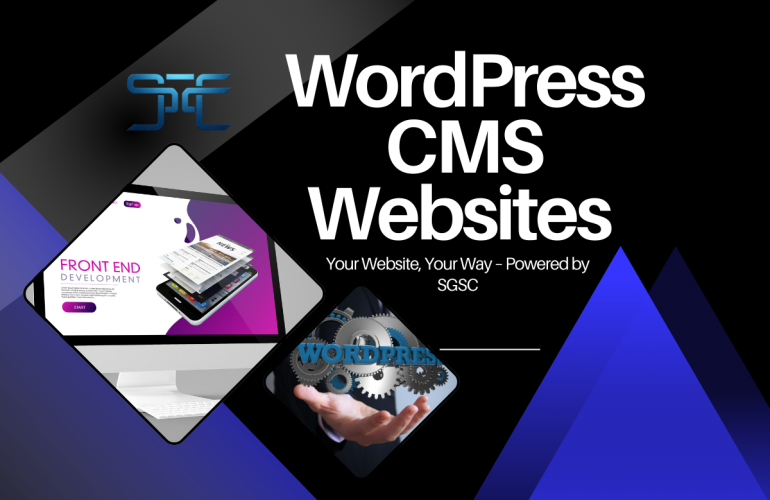 SGSC Technologies specializes in creating dynamic and user-friendly WordPress and CMS websites tailored to your business needs. We build scalable, customizable solutions that are easy to manage and update. From design to deployment, our team ensures a seamless experience with powerful features and responsive layouts. Trust SGSC to deliver professional CMS websites that grow with your brand.